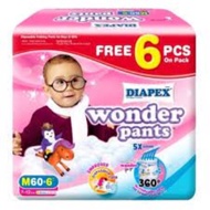 Diapex Wonder Pants Baby Diapers (M, L, XL, XXL)