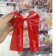 Long bow hair tie, beautiful women's hair tie
