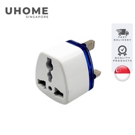 UK 3 Pin Plug Travel Adaptor Multi Power Adaptor