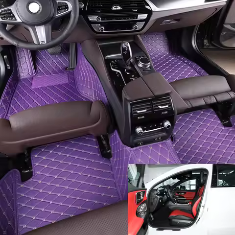 Customized Car Floor Mats for Audi A5 Convertible 8F7 F57 2018-2023 A6 4G2 C8 2019-2023 Interior Det