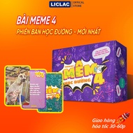 Bộ bài MEME 4 phiên bản học đường mêm vui nhộn cho nhóm bạn - Boardgame giải trí hài hước