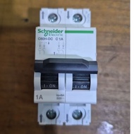 MCB C60H-DC 2P 1A SCHNEIDER A9N61521