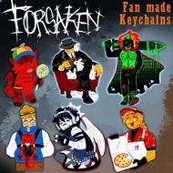 Forsaken Acrylic Keychain | C00lkidd, Mafioso, 1x1x1, 007n7, Two Time, Elliot,Cute cartoon game Char
