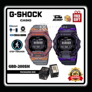 (ASIA SET) Original G-shock G-Squad Bluetooth Digital GBD-200SM / GBD-200SM-1A5 / GBD-200SM-1A6 / GB