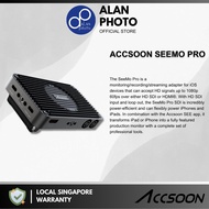 Accsoon SeeMo Pro SDI/HDMI to USB-C Video Capture Adapter for iPhone / iPad [UIT02-S]