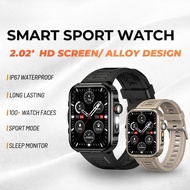 【 2.02'' HD SCREEN 】Waterproof Ip67 Smart Watch 2.02 HD Display , Jam Tangan Pintar,dengan Sumbangan