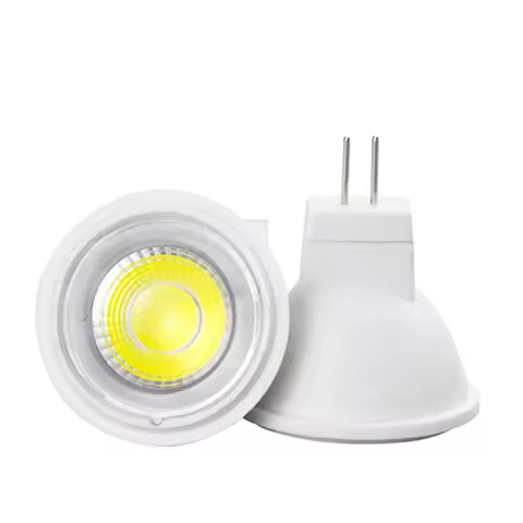 MR11 GU4 LED COB Light Bulbs AC/DC12V Dimmable 7W 3000K 4000K 6000K Mini Bi-pin Light Lamp 30W Halog