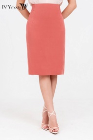 Chân váy bút chì chéo viền IVY moda 31M8374