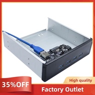 USB 3.0 Hub Splitter PCI-E 1x to 4 Ports USB 3.0 Card Floppy Bay Front Panel for PC Desktop Tower Ca