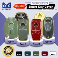 MB Chrome Reflection TPU Car Key Cover Remote Casing Sarung Kunci Keyless Cover W212 W213 E200 E300 