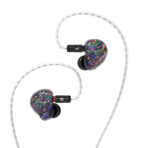 10 Driver Hybrid IEM Earphone Premium Cable with Interchangeable Connectors