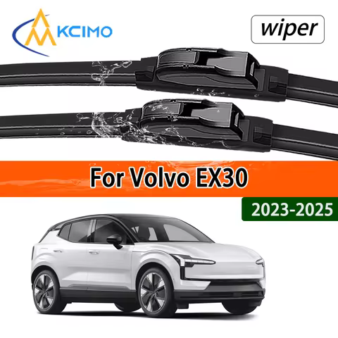 All Season Silent Front Wiper Blades for Volvo EX30 2023–2025 2024 2025 Clear Visibility Guarantee L
