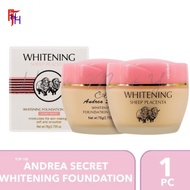 ﹉۩☎FH Andrea Secret Sheep Placenta Whitening Foundation Cream 70g.