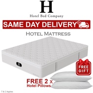 [Ready Stock] SAME DAY DELIVERY + FREE GIFT, 13 Inches Hotel Mattress, 32cm Award-Winning | Pocket Springs Mattresses, Cooling Features Spring Mattress | Re-create The Luxury Hotel Bed At Home | Single, Super Single, Queen, King size