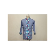 客家服飾-桐花立領長袖