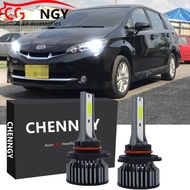 ชุดไฟหน้าฮาโลเจน LED 6000K 6000K แบบเปลี่ยน สําหรับ Toyota Wish (NFL) 2010-2017 2016 2015