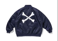 Wtaps Team Jacket Crossbone - Navy - 21aw