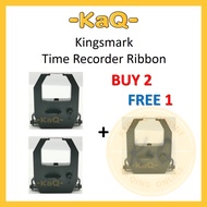 3units KINGSMARK N168 / 780D / K728 / T900 TIME RECORDER PUNCH CARD MACHINE COMPATIBLE INK RIBBON