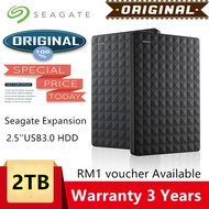 Seagate Expansion Portable External Hard Disk Drive HDD 2TB