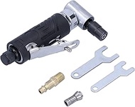90 Degree Air Die Grinder, Pneumatic Die Grinder with Straight Shank, Lightweight Zinc Alloy Body, 2