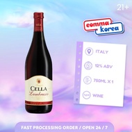 Cella Lambrusco Rosso Sparkling Red Wine 750ml