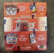 2025-2026 Topps Collector Kit Box MLB x NBA (追Cooper Flagg RC / Shohei Ohtani 大谷翔平 / Lebron James / 
