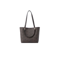 FION Monogram PVC with Leather Tote Bag