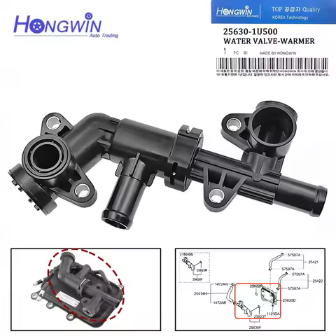 Transmission Oil Cooler Water Valves 25630-1U500 25630-2W500 For Hyundai Kia Sorento Sonata Santa Fe