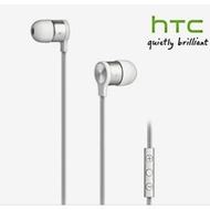 HTC E240 (Upgrade version of HTC Max300) Hi-end white ALLOY in-ear earphone with Mic Strong Bass Cle