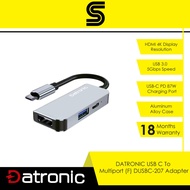 Datronic USB-C to Multiport Dock - HDMI, USB 3.0, PD 87W