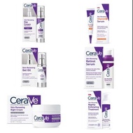 Cerave Skin Renewing Series Day cream Vitamin C Gel oil  Retinol Serum  Night cream Nightly exfoliating treatment