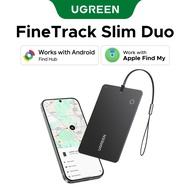 UGREEN GPS Tracker / FineTrack Slim Duo Pro / Smart Tracker Mini Tag / Waterproof Card Finder / Anti