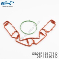 Intake Manifold Gasket For VW EOS CC Tiguan Golf Passat Audi A4 A5 A6 Q3 Q5 TT 06F129717D,06F 129 71