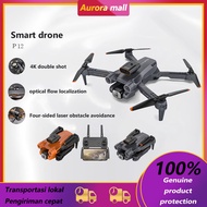 P12 drone obstacle avoidance + dual 4K HD camera wide-angle fixed height remote control drone with camera