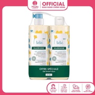 KLORANE BEBE SHOWER MILK from France - 2 in 1 shower gel for children - bottle without spout