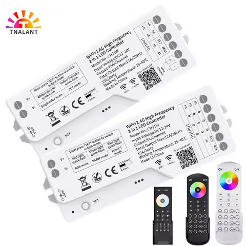 2.4G WIFI High Frequency 2/3 in 1 CH21W CH31W LED Controller For SMD 5050 DIM CCT RGB RGBW RGBCCT CO