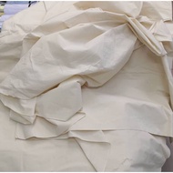 Fabric Calico/ Kain Belacu Bidang 60" Kain Ela Belacu 100% cotton Muslin Fabric Cotton Toile/ Kain B