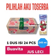 BUAVITA LYCHEE Jus Leci 245 ml  - ( HARGA 1 DUS ISI 24 )