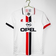1996/97 Season AA Away White Retro Short-Sleeve Football Jersey S-XXL