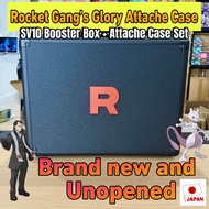 Pokemon TCG [JAPAN] Scarlet & Violet SV10 The Glory of Team Rocket Booster Box + Attache Case Set