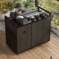 Mobile Tea Table Cart Cabinet 65*42*70cm