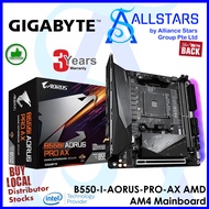 (ALLSTARS : DIY Mainboard PROMO) Gigabyte B550i AORUS PRO AX / B550-I-AORUS-PRO-AX AMD AM4 mini-ITX 