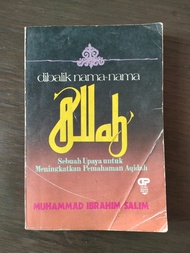 BUKU DIBALIK NAMA-NAMA ALLAH PENGARANG: MUHAMMAD IBRAHIM SALIM