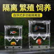 孔雀魚繁殖盒網鳳尾幼魚苗孵化器斑馬熱帶母魚生小魚缸產房隔離箱