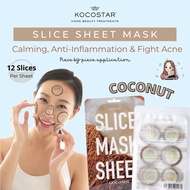 [SG SELLER] Kocostar Coconut Slice Sheet Mask (Expiry : 8th July 2022 !)