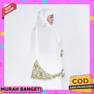 KATUN Eid Mukena 2022 Adult Mukena Traveling Mukena Cool Mukena Motif Mukena Rayon Mukena Two In One