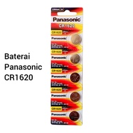 ISI 1 LEMBAR - Baterai Panasonic Original CR1620 Lithium 3V Battery / Batre Baterai Batu Remot Mobil