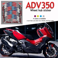 1 Set Honda Adv 350 Mags Decals ADV350 Rim Sticker for Motorcycle Adv Decals