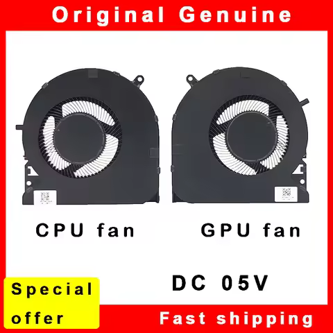 Laptop CPU GPU Coolign Fan Cooler For Razer Blade 15 Advanced RZ09-0409 RZ09-0421 DFS5K12304363E FPG