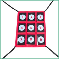 Pitching Target Baseball Softball Strike Zone Batting Practice Numbered 9-Hole Pitching Trainers for